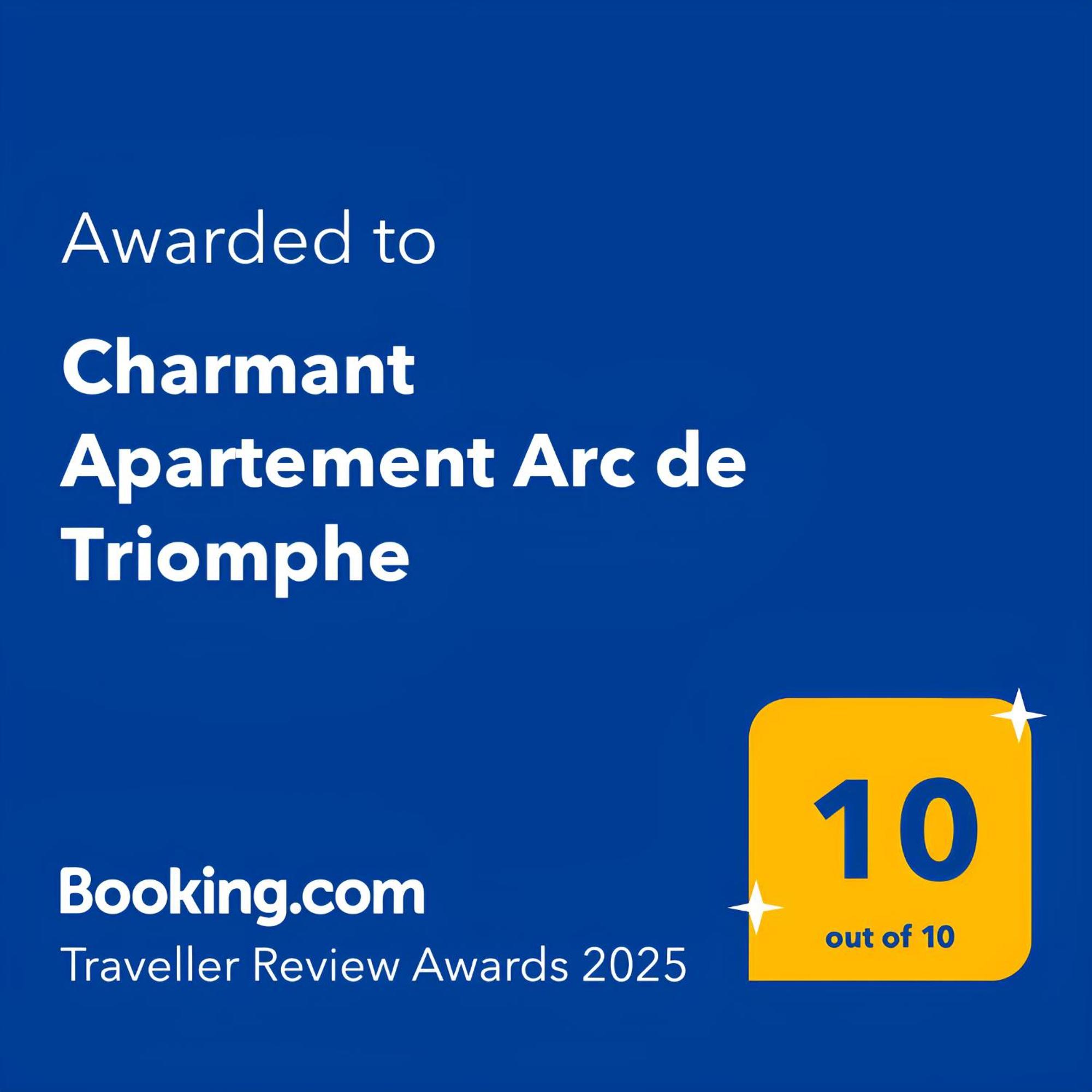 Charmant Appartement Arc De Triomphe Free Netflix パリ エクステリア 写真
